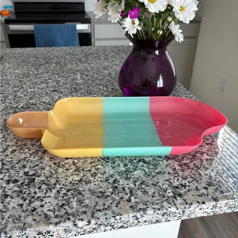 Colorful ice cream shaped Tray
